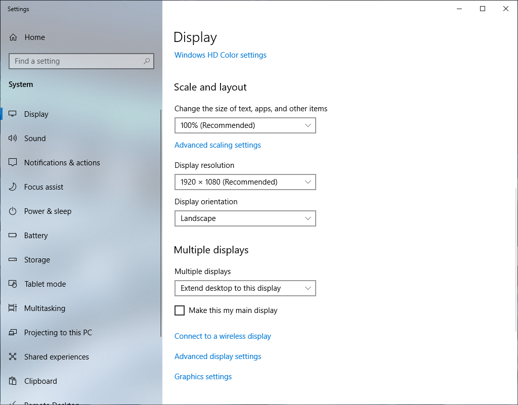 External/Additional Display Setup Guide – NHE Support Center